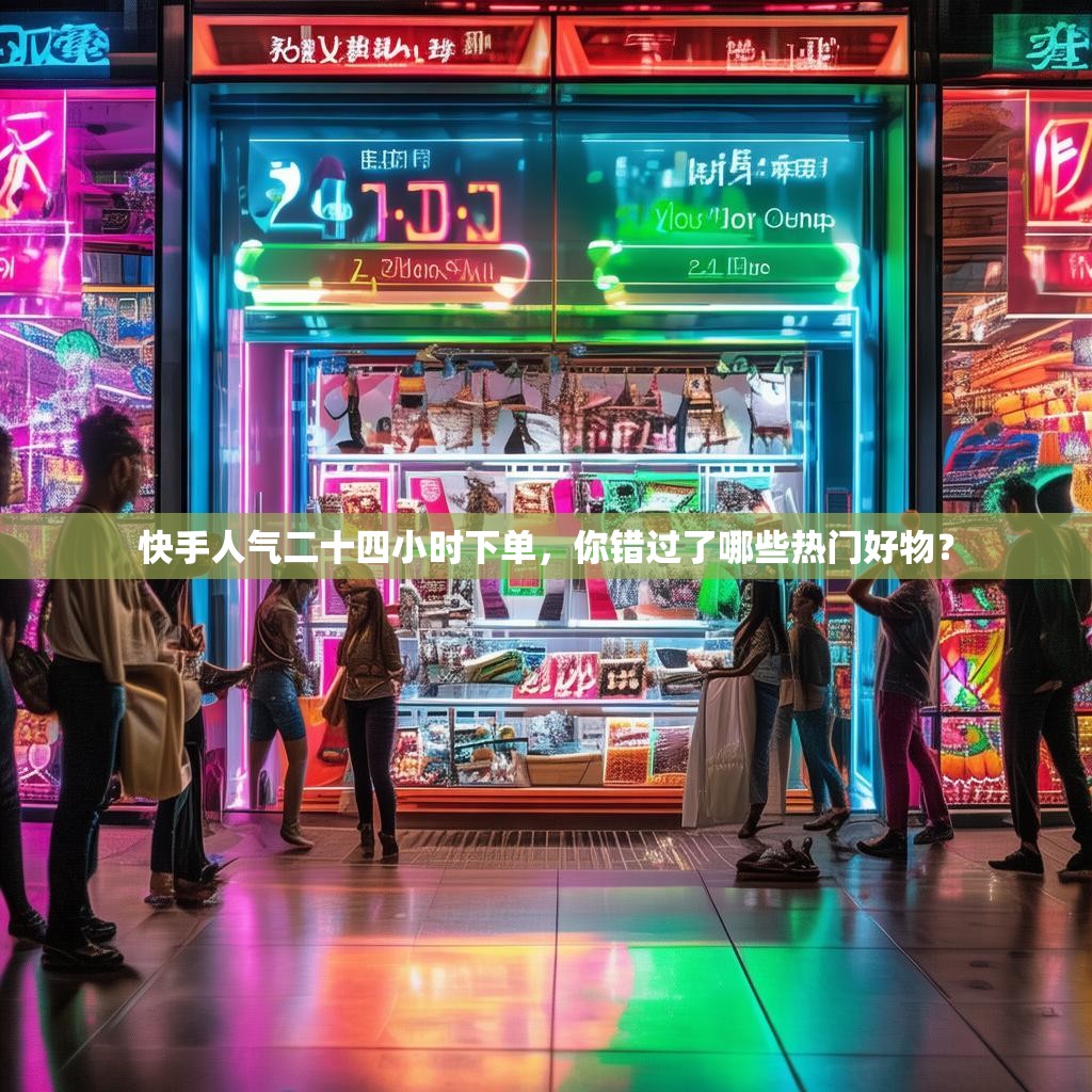 快手人气二十四小时下单，你错过了哪些热门好物？