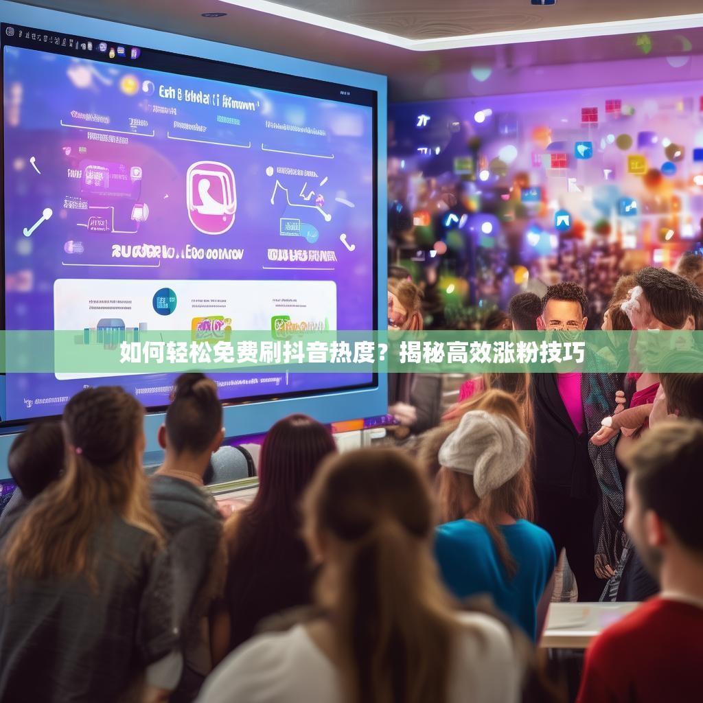 如何轻松免费刷抖音热度？揭秘高效涨粉技巧
