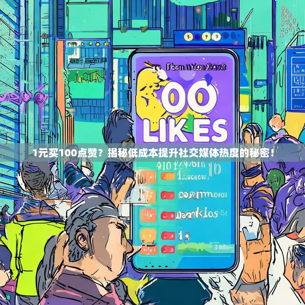 1元买100点赞？揭秘低成本提升社交媒体热度的秘密！