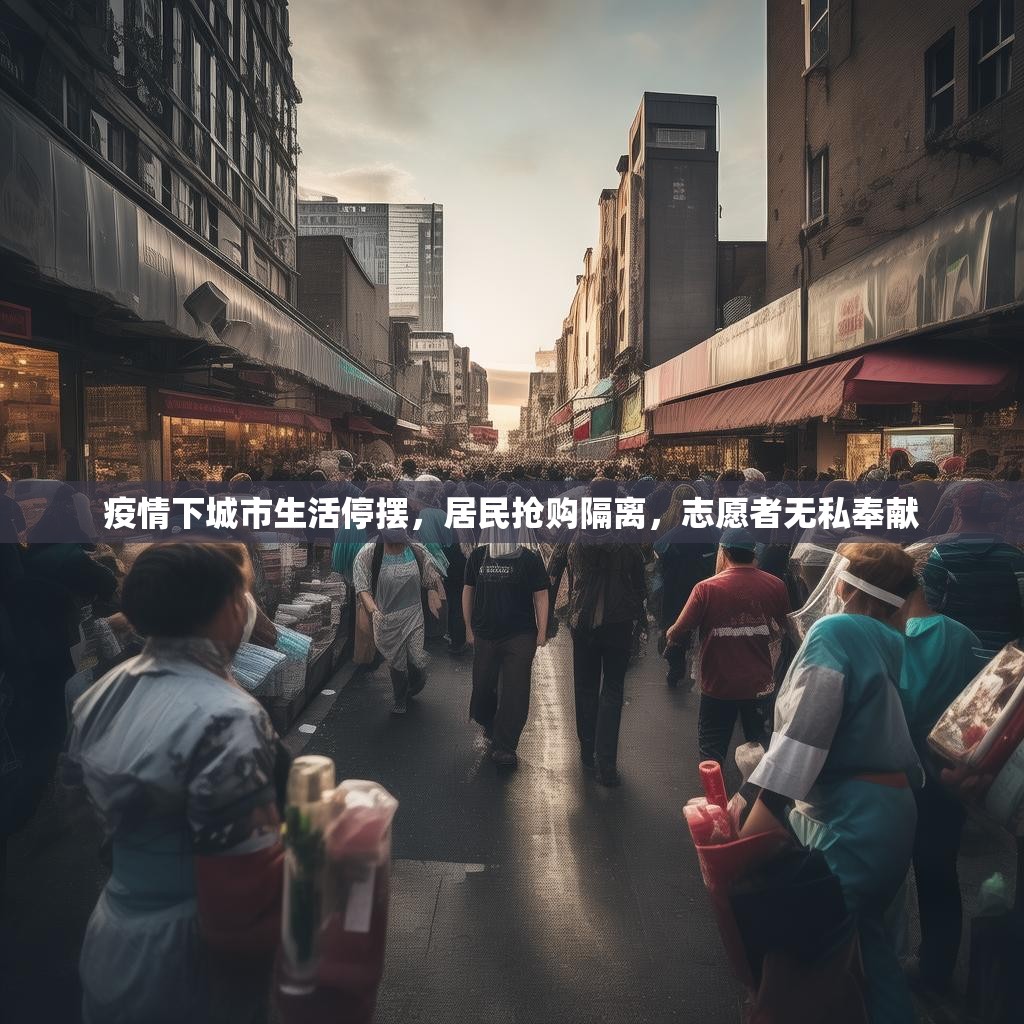 疫情下城市生活停摆，居民抢购隔离，志愿者无私奉献