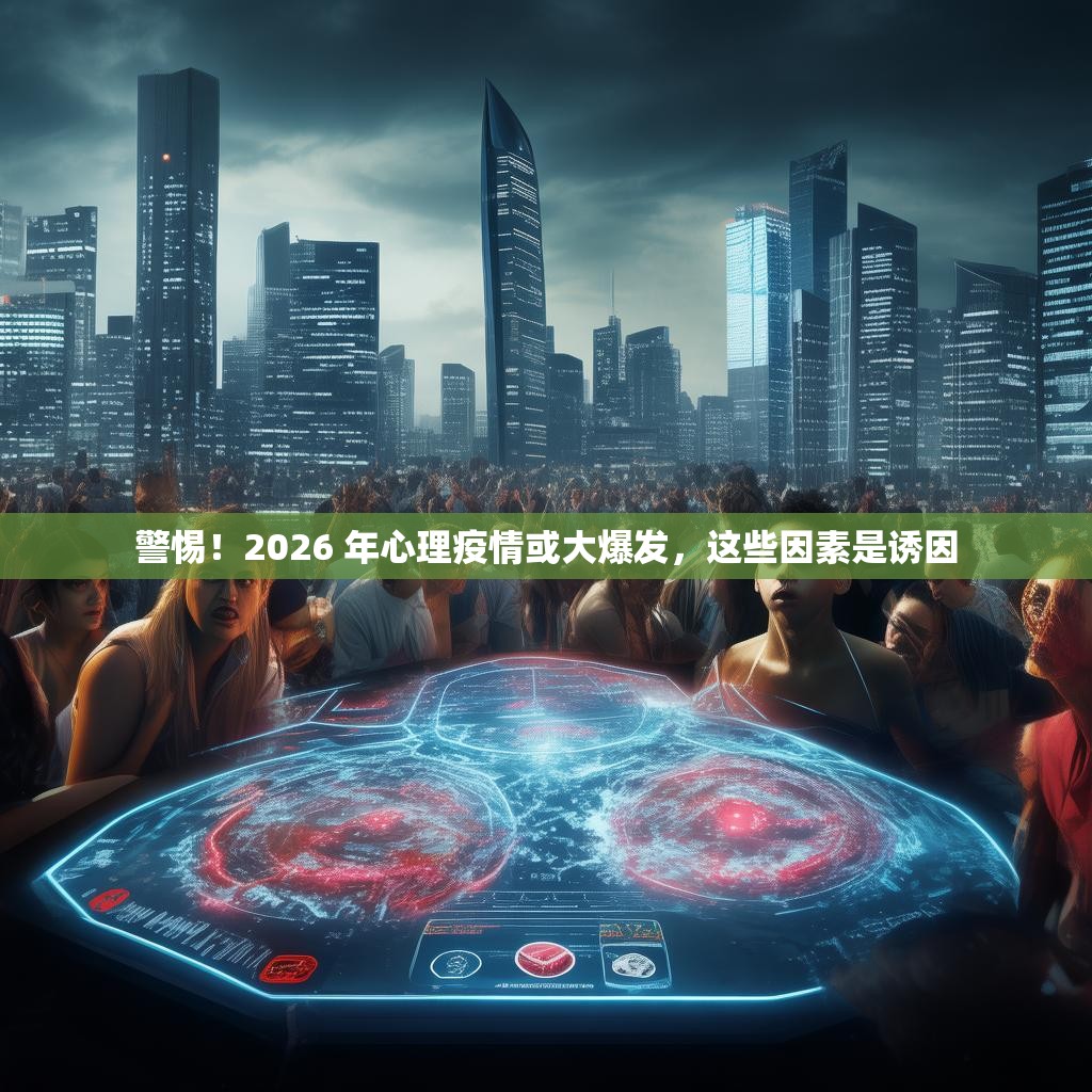 警惕！2026 年心理疫情或大爆发，这些因素是诱因