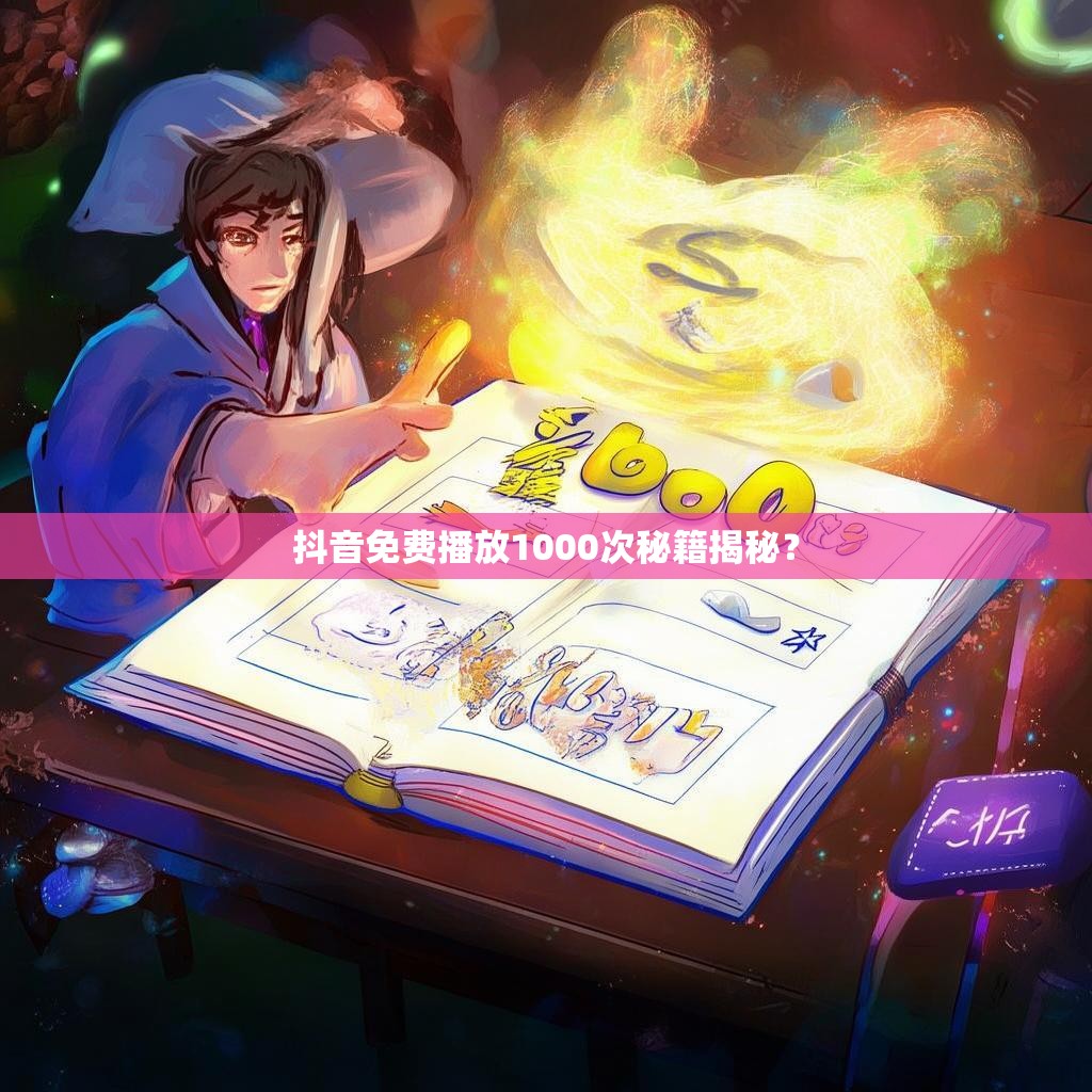 抖音免费播放1000次秘籍揭秘?
