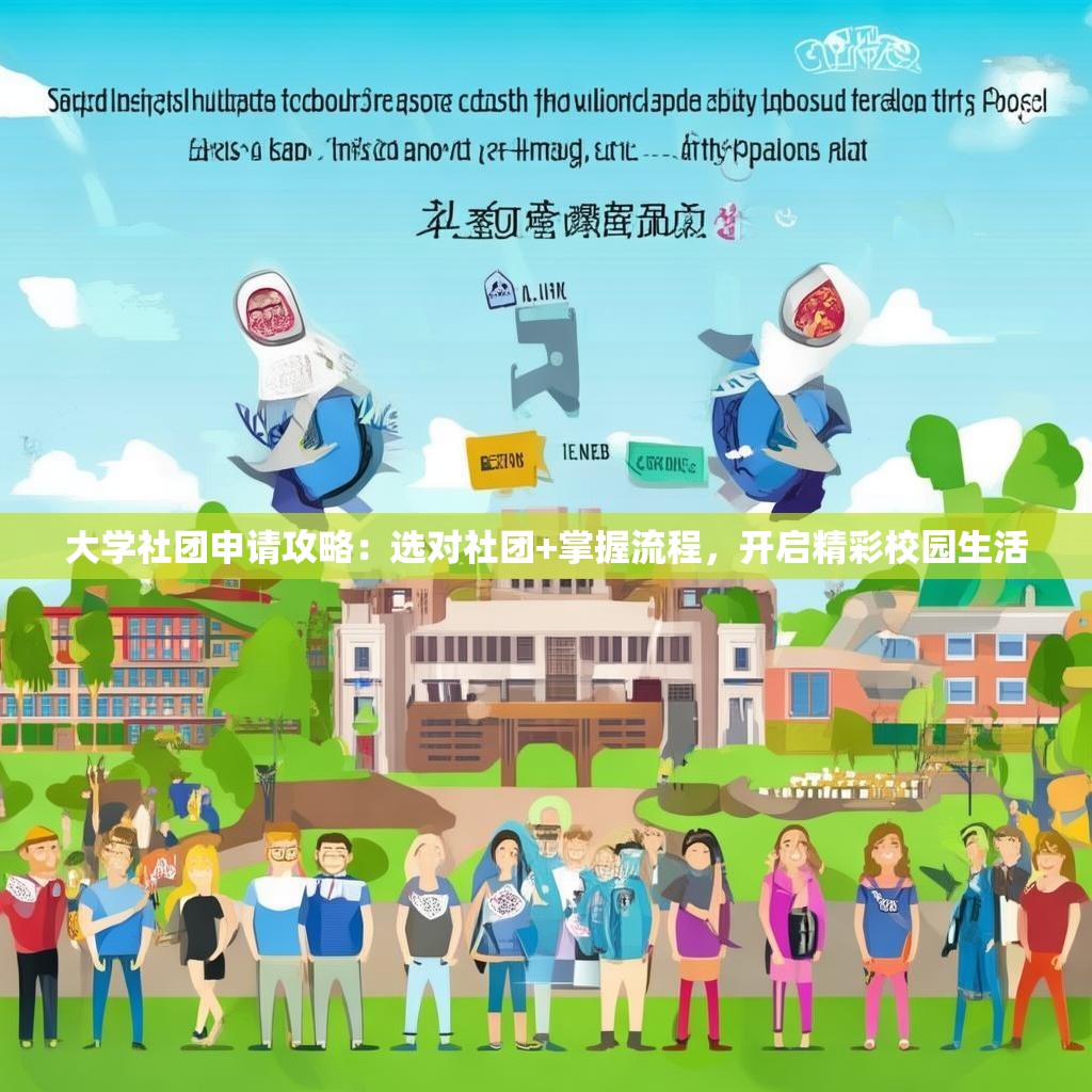 大学社团申请攻略：选对社团+掌握流程，开启精彩校园生活