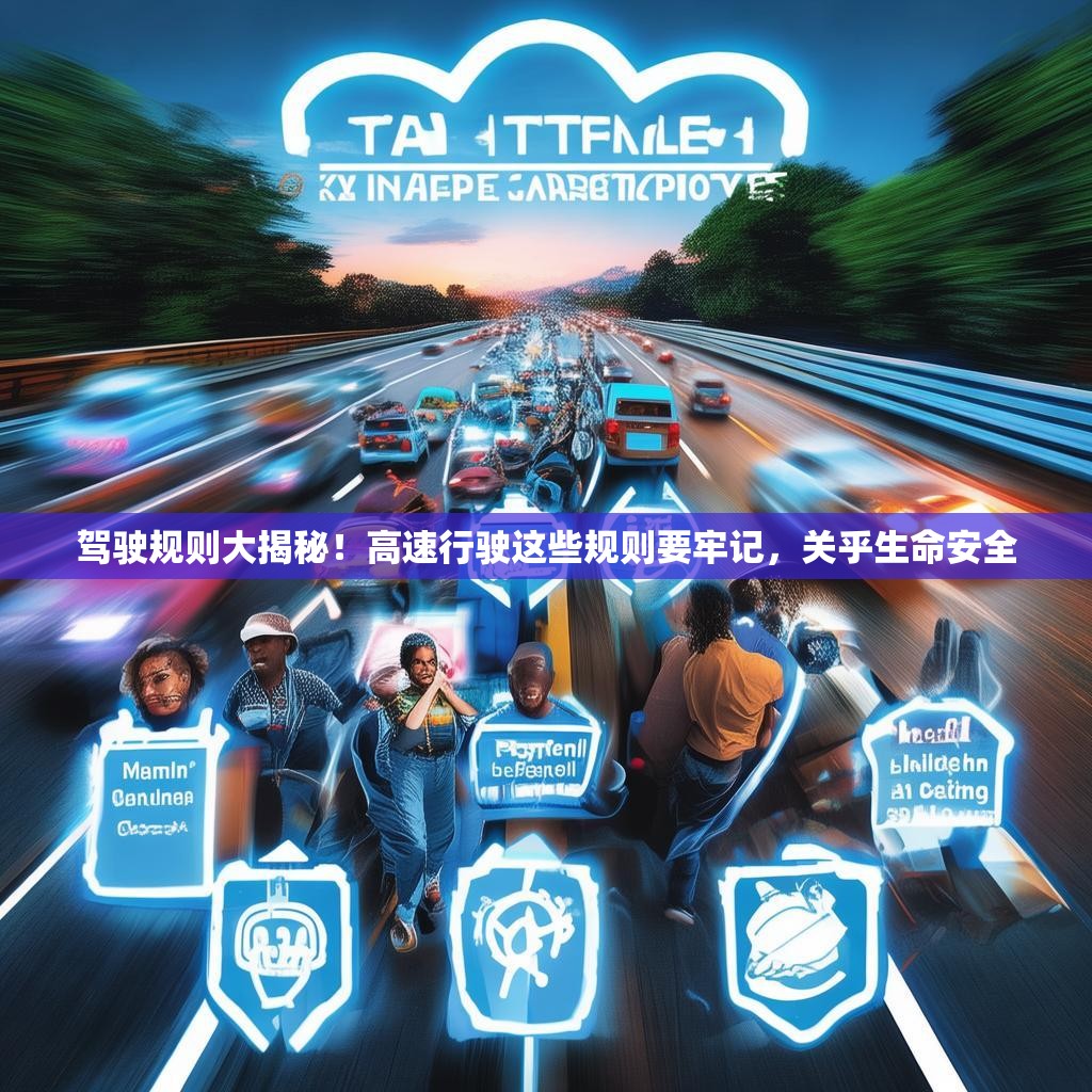 驾驶规则大揭秘!高速行驶这些规则要牢记,关乎生命安全