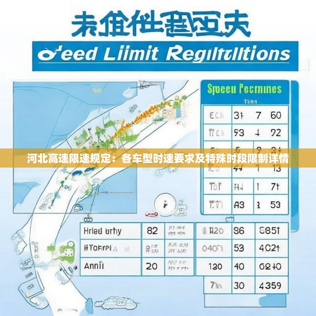 河北高速限速规定：各车型时速要求及特殊时段限制详情