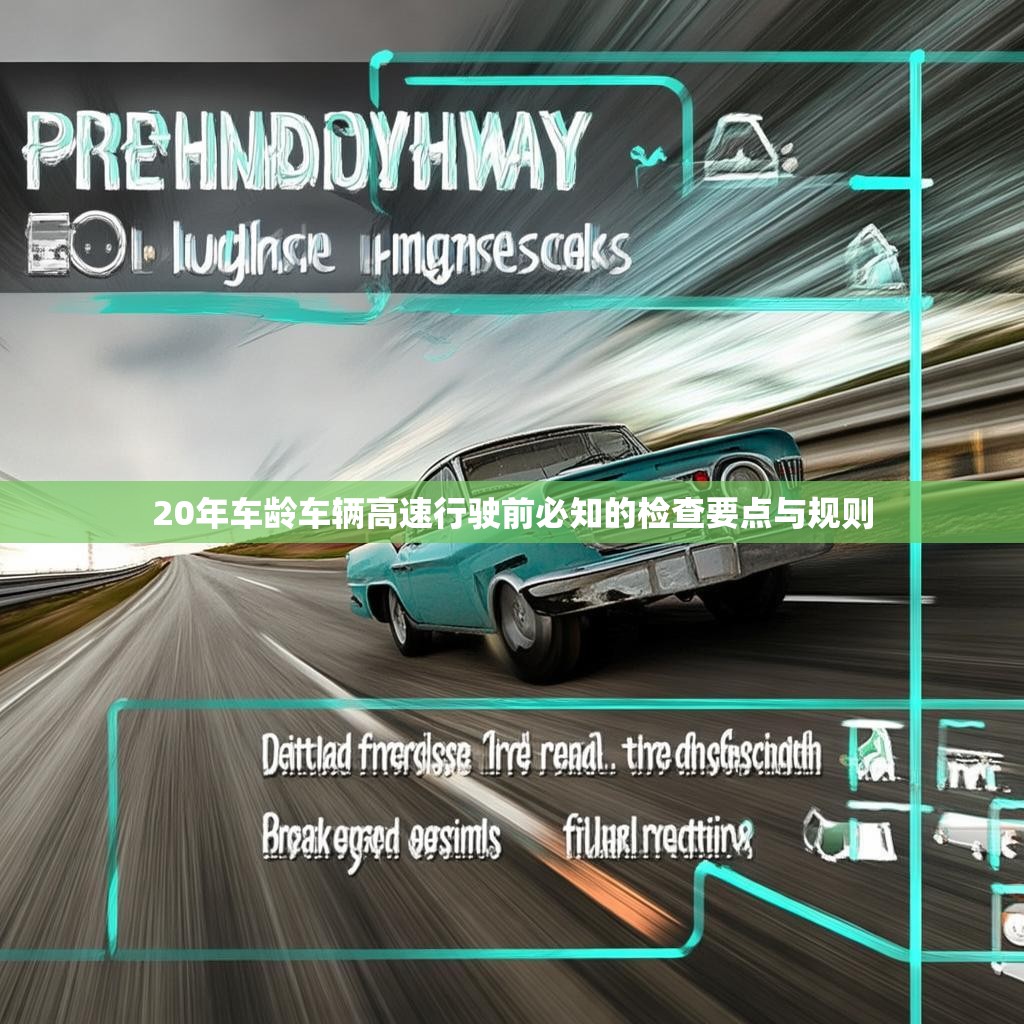 20年车龄车辆高速行驶前必知的检查要点与规则