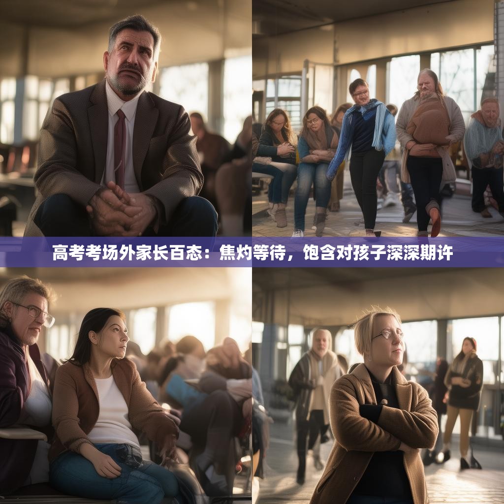 高考考场外家长百态：焦灼等待，饱含对孩子深深期许