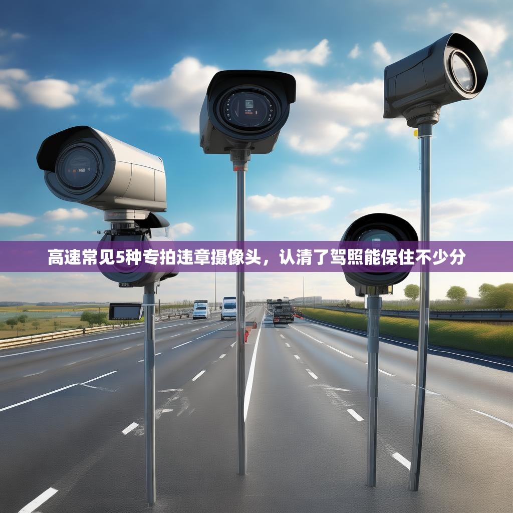 高速常见5种专拍违章摄像头，认清了驾照能保住不少分