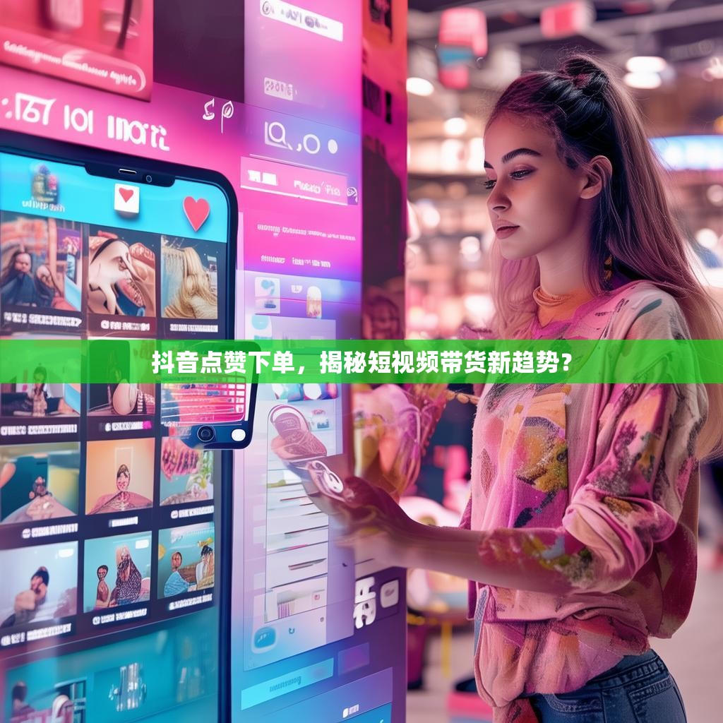 抖音点赞下单,揭秘短视频带货新趋势?