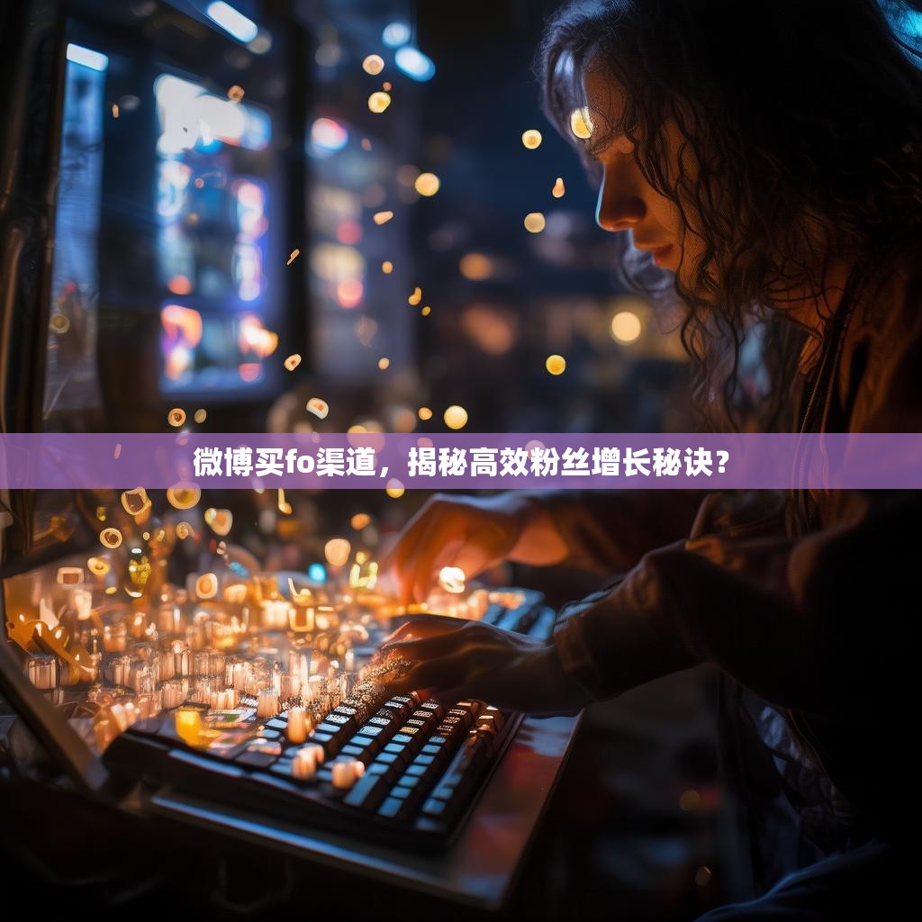 微博买fo渠道，揭秘高效粉丝增长秘诀？