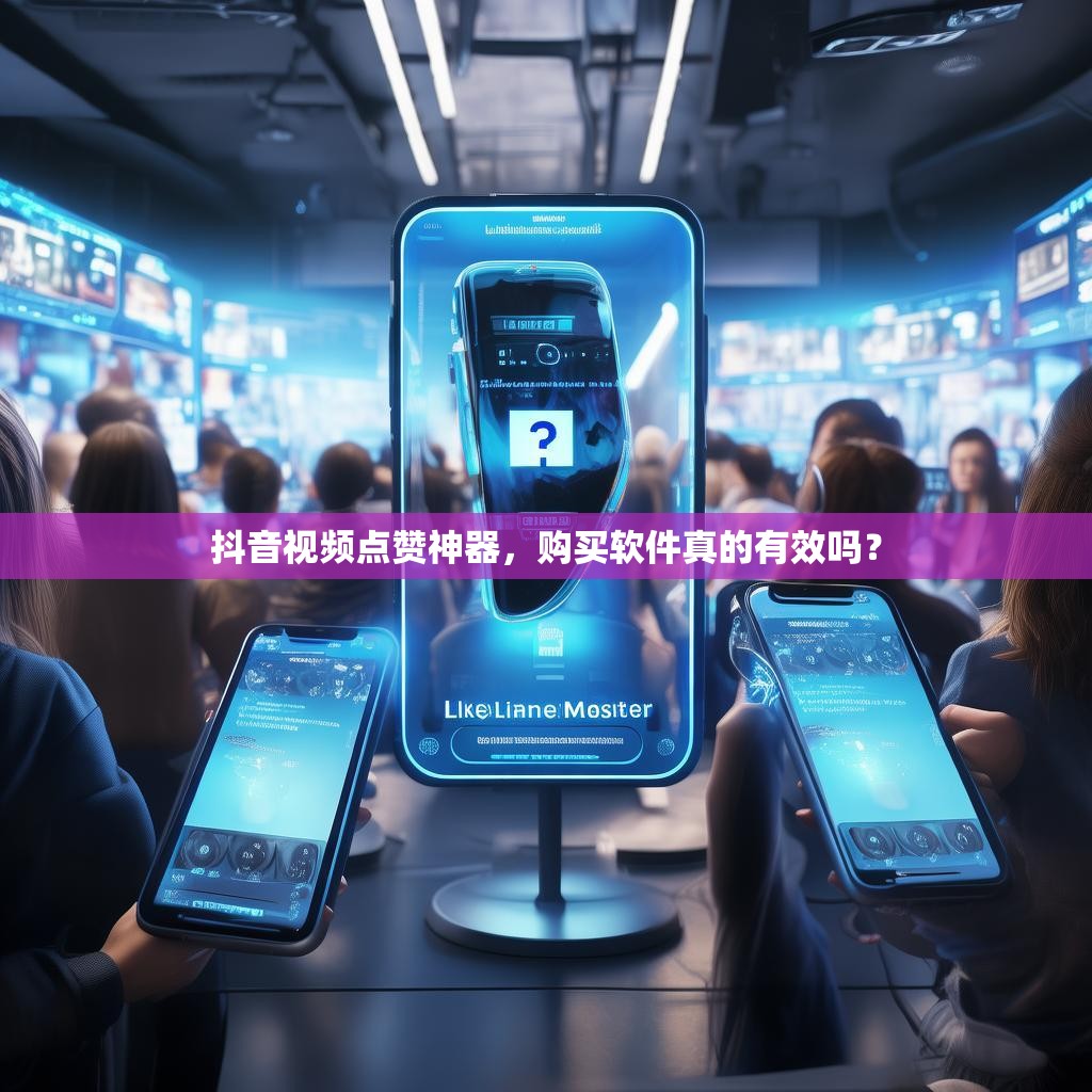 抖音视频点赞神器，购买软件真的有效吗？