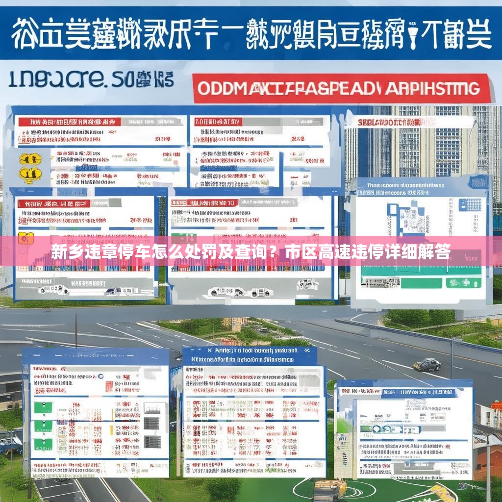 新乡违章停车怎么处罚及查询？市区高速违停详细解答