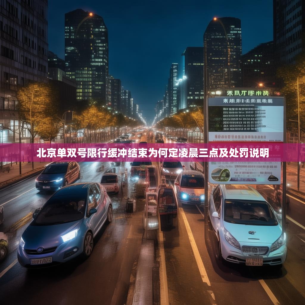 北京单双号限行缓冲结束为何定凌晨三点及处罚说明