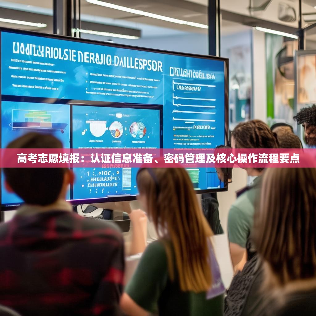 高考志愿填报：认证信息准备、密码管理及核心操作流程要点