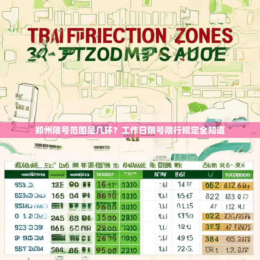 郑州限号范围是几环？工作日限号限行规定全知道