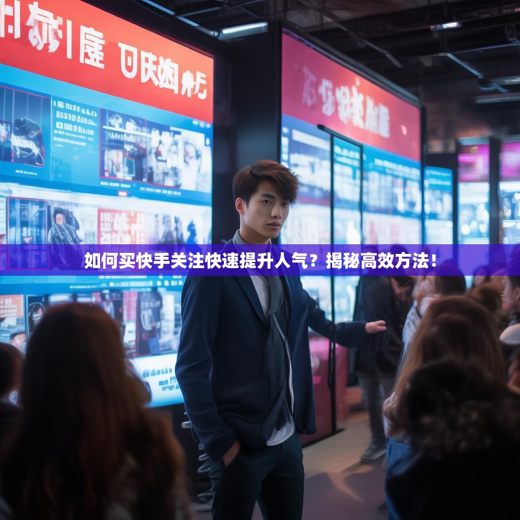 如何买快手关注快速提升人气?揭秘高效方法!