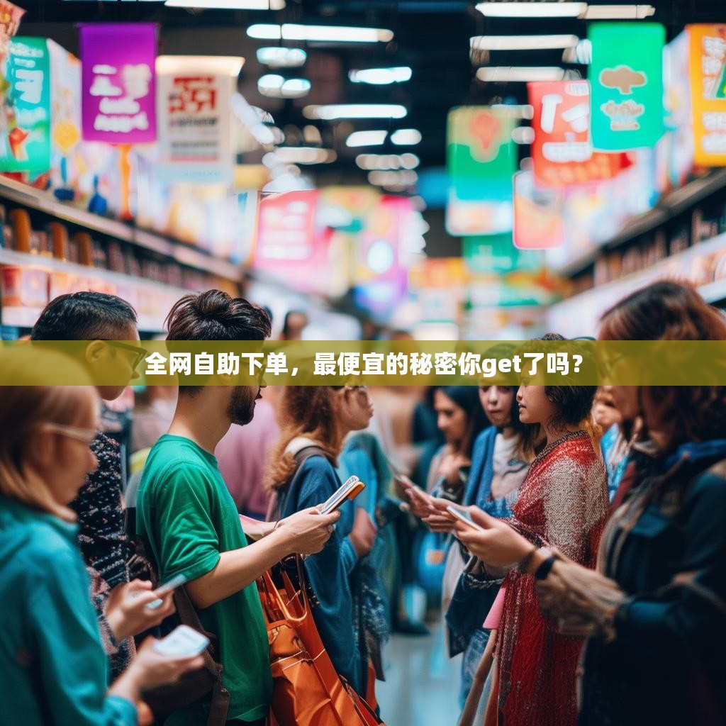 全网自助下单，最便宜的秘密你get了吗？