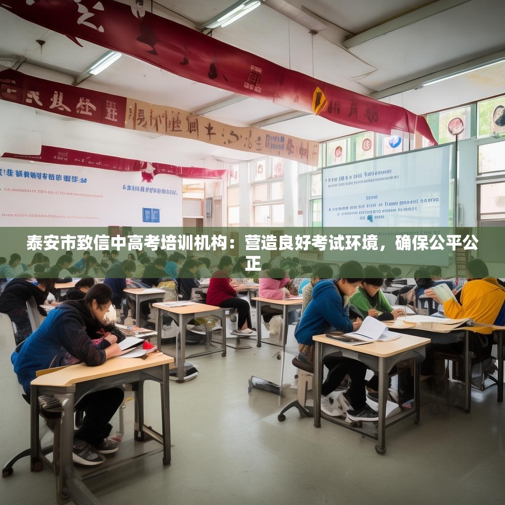 泰安市致信中高考培训机构:营造良好考试环境,确保公平公正