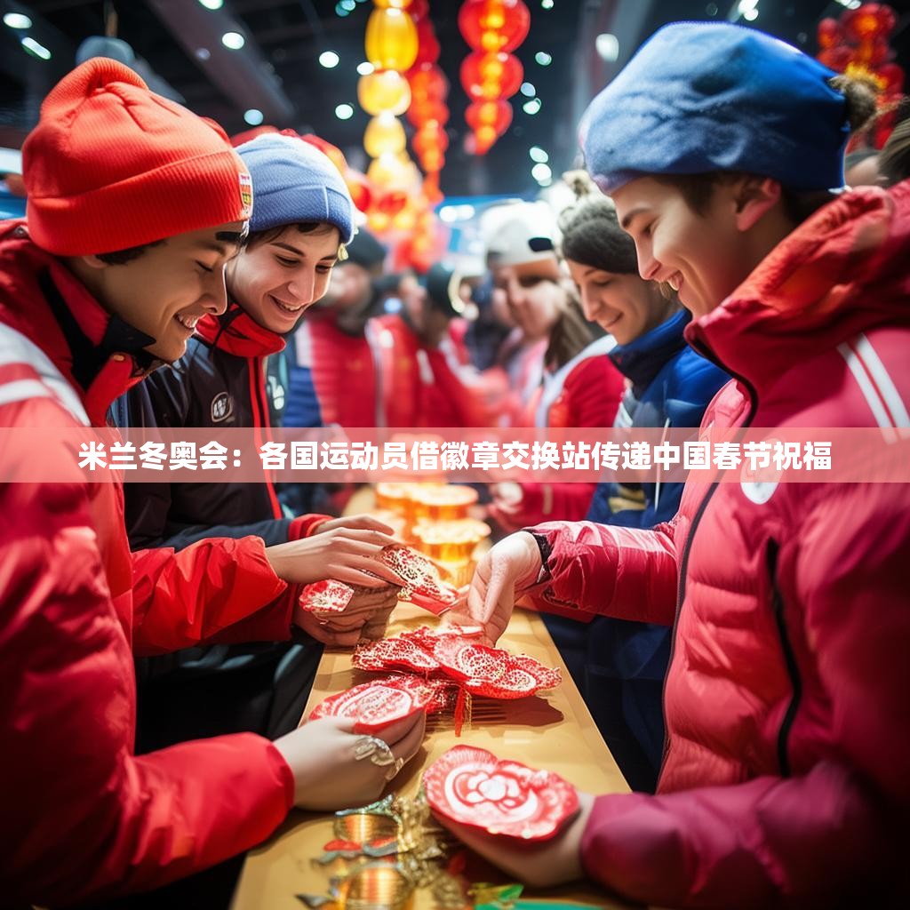 米兰冬奥会：各国运动员借徽章交换站传递中国春节祝福