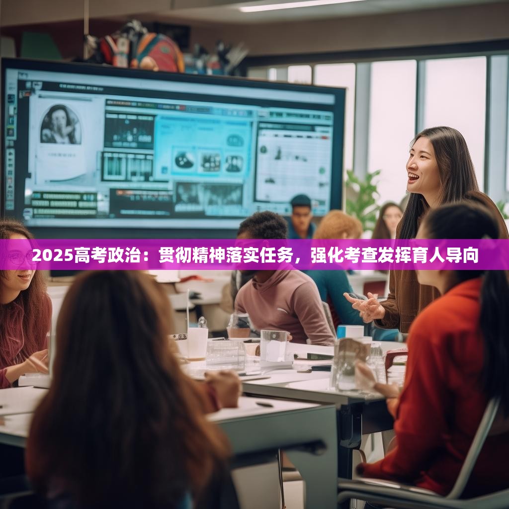 2025高考政治：贯彻精神落实任务，强化考查发挥育人导向