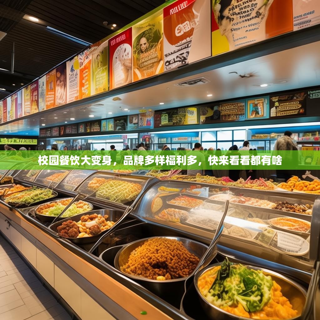 校园餐饮大变身，品牌多样福利多，快来看看都有啥