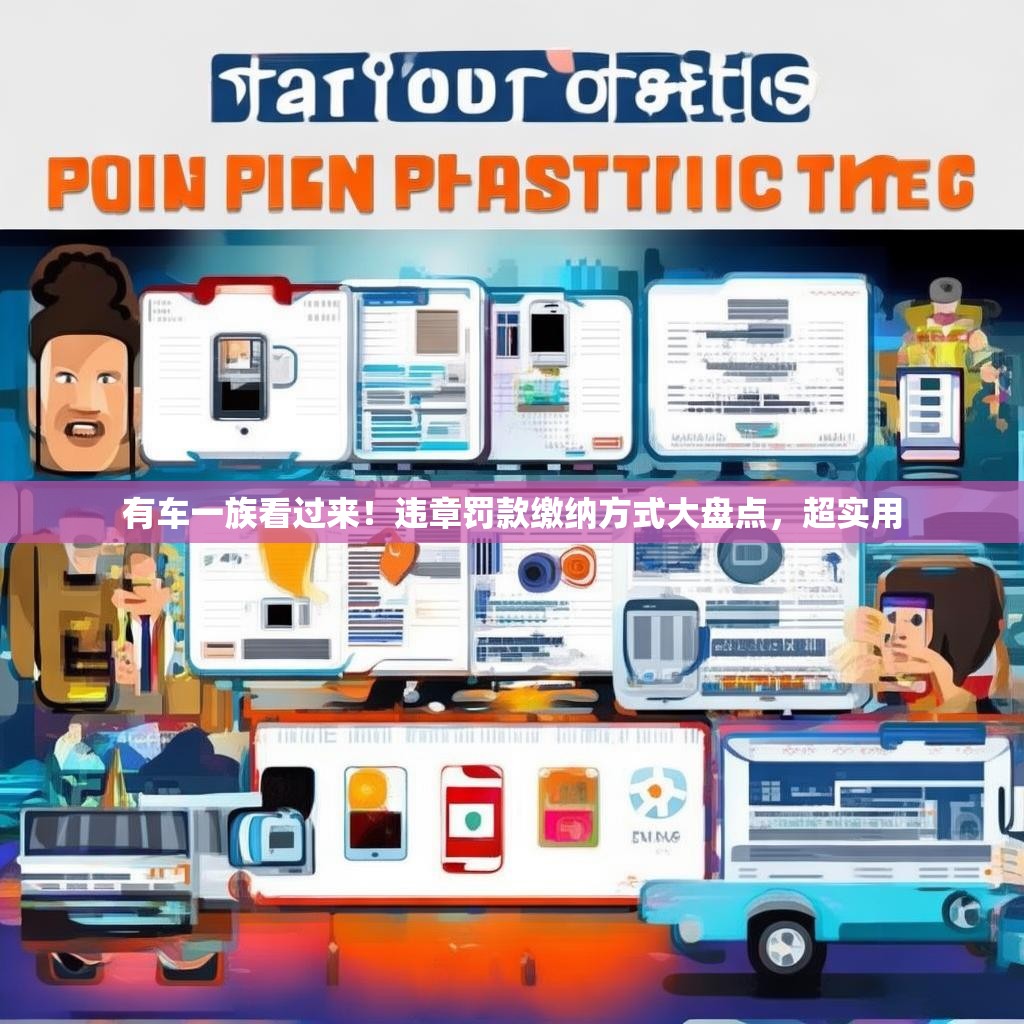 有车一族看过来!违章罚款缴纳方式大盘点,超实用