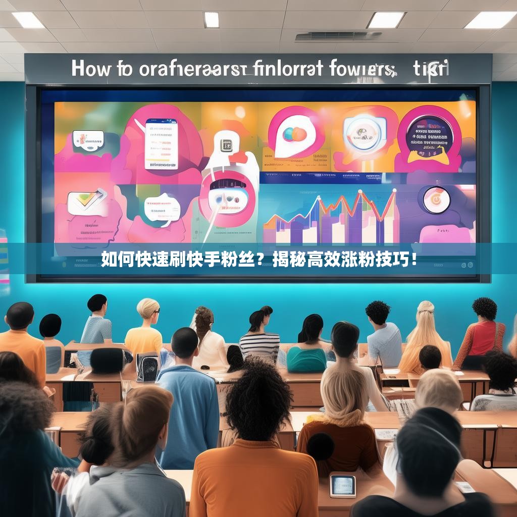 如何快速刷快手粉丝?揭秘高效涨粉技巧!