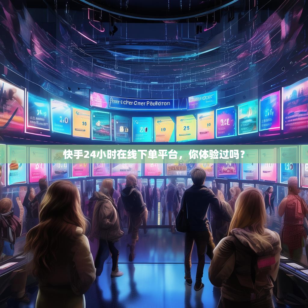 快手24小时在线下单平台,你体验过吗?
