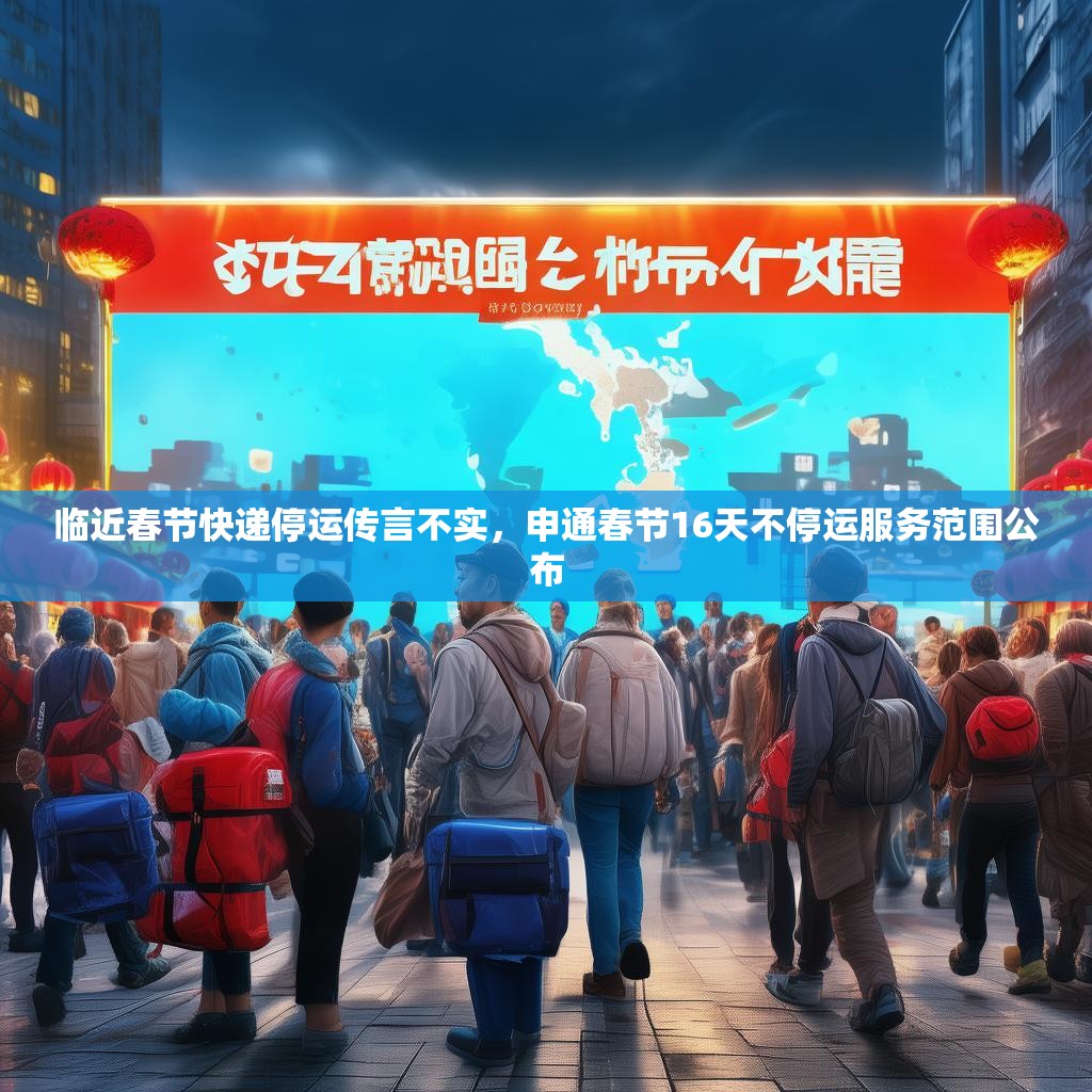 临近春节快递停运传言不实,申通春节16天不停运服务范围公布