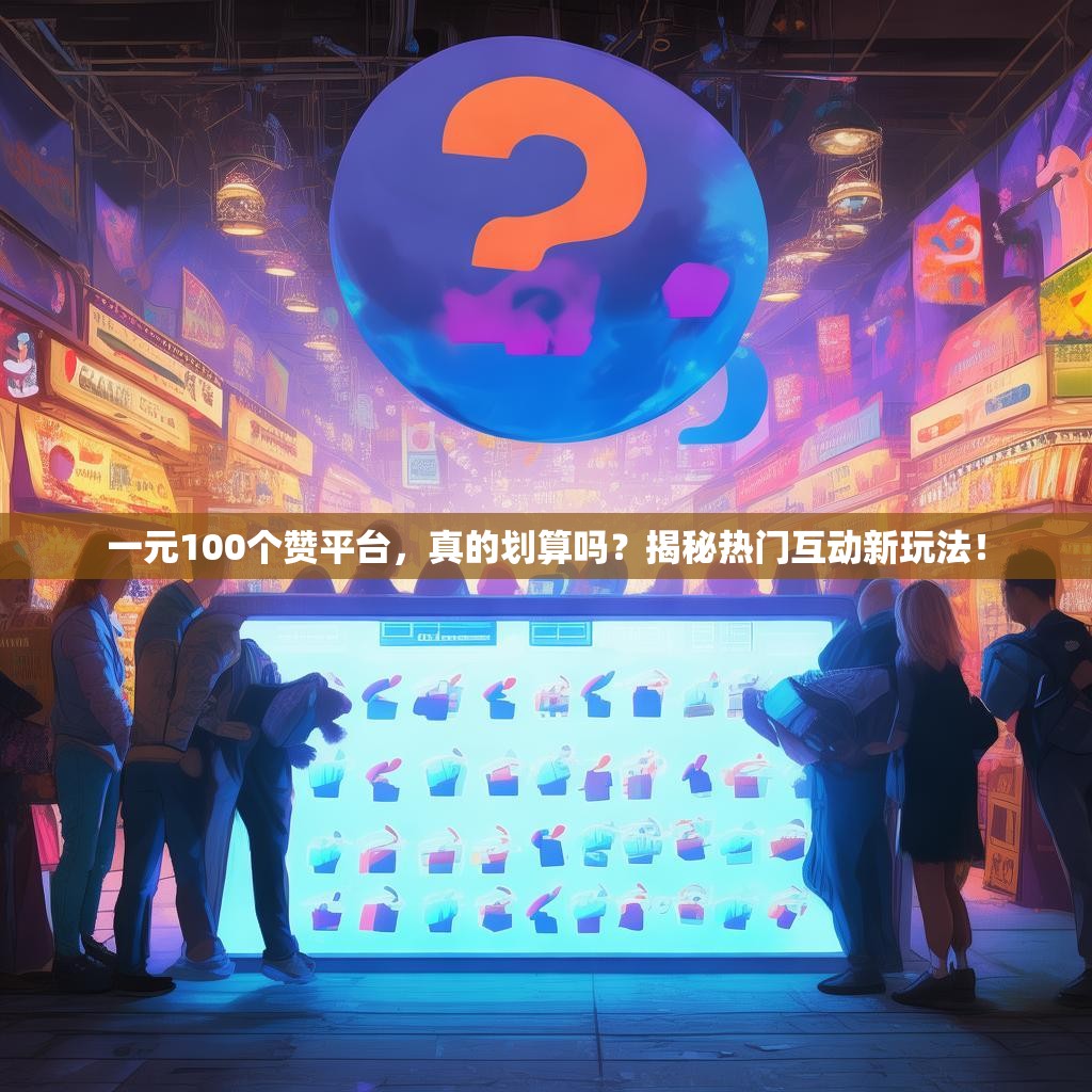 一元100个赞平台,真的划算吗?揭秘热门互动新玩法!