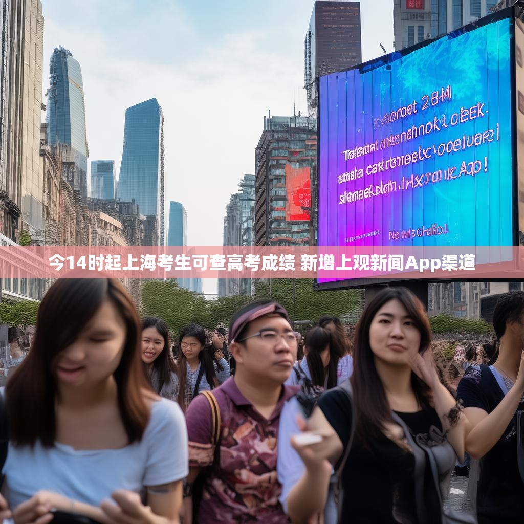今14时起上海考生可查高考成绩 新增上观新闻App渠道