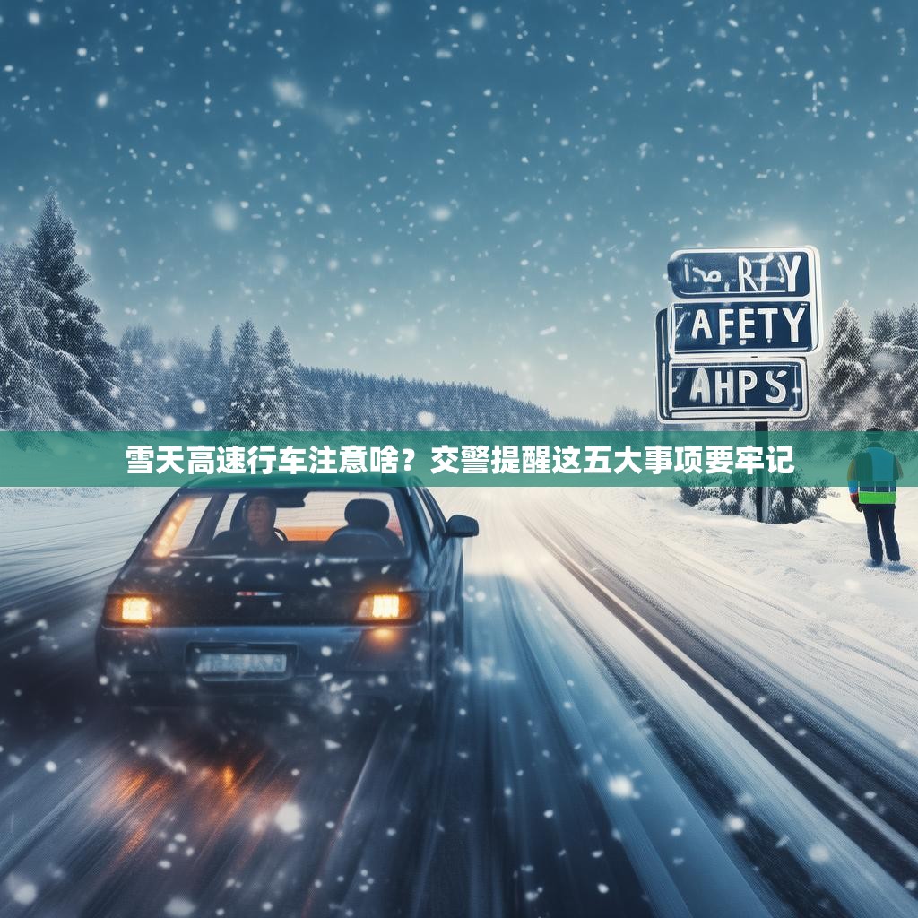 雪天高速行车注意啥？交警提醒这五大事项要牢记