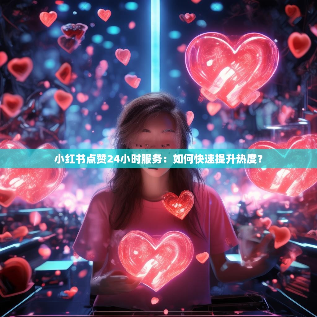 小红书点赞24小时服务:如何快速提升热度?