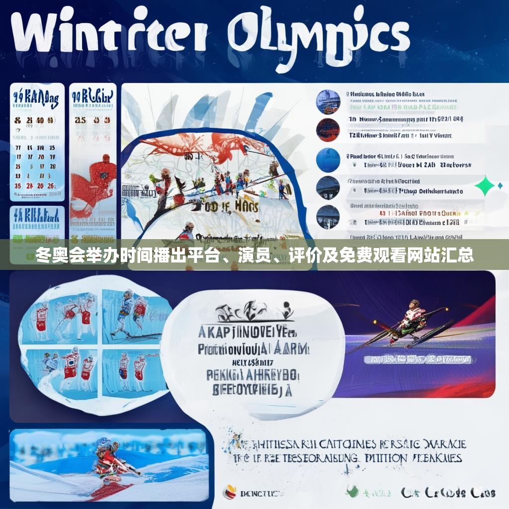 冬奥会举办时间播出平台、演员、评价及免费观看网站汇总