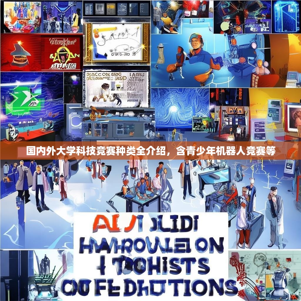 国内外大学科技竞赛种类全介绍，含青少年机器人竞赛等