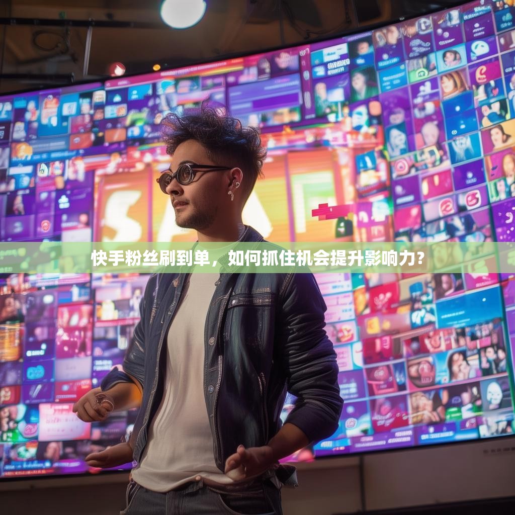 快手粉丝刷到单，如何抓住机会提升影响力？