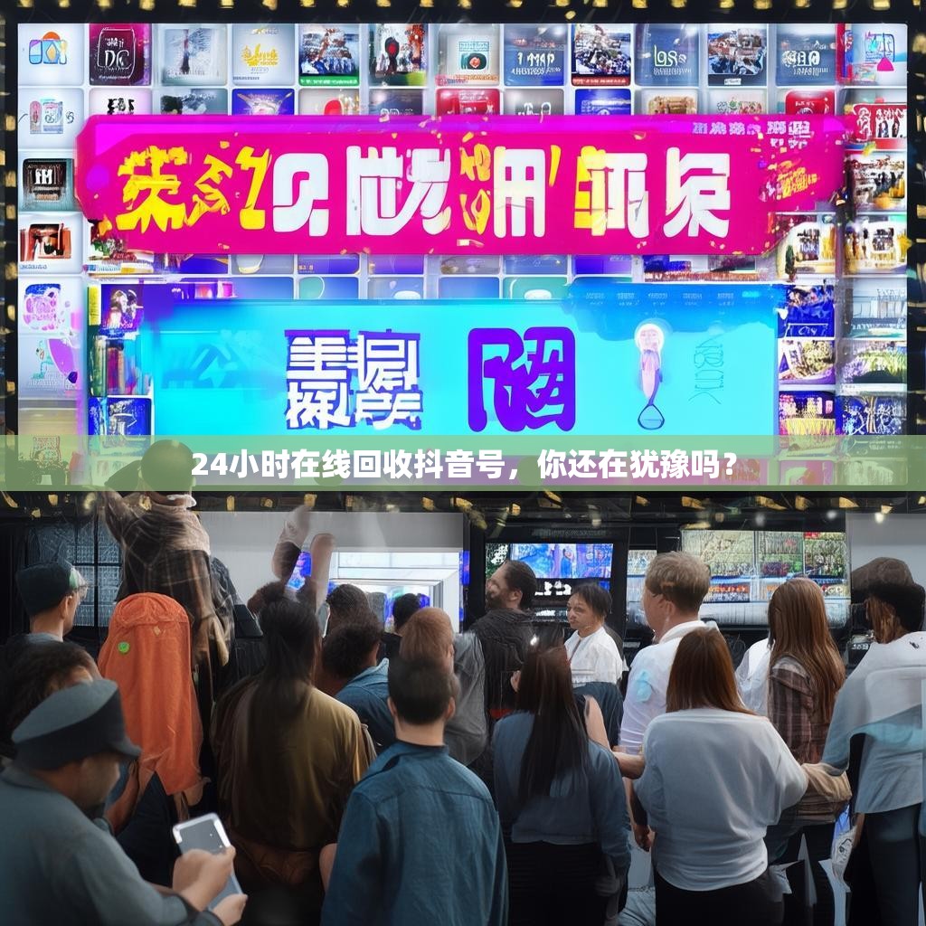 24小时在线回收抖音号，你还在犹豫吗？