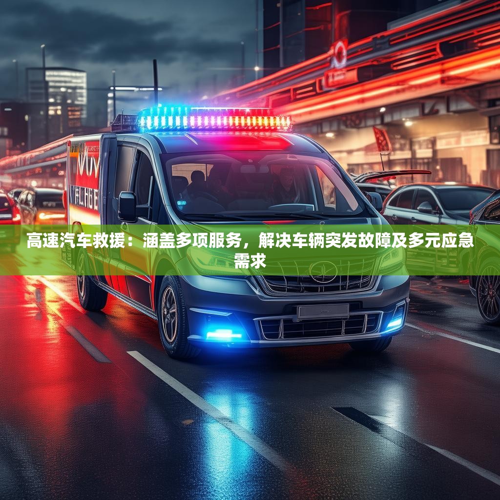 高速汽车救援：涵盖多项服务，解决车辆突发故障及多元应急需求