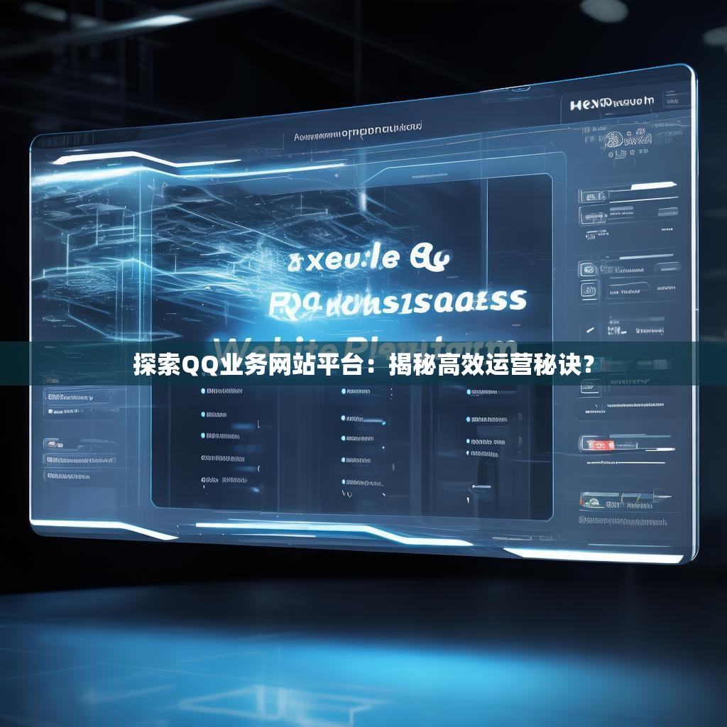 探索QQ业务网站平台：揭秘高效运营秘诀？