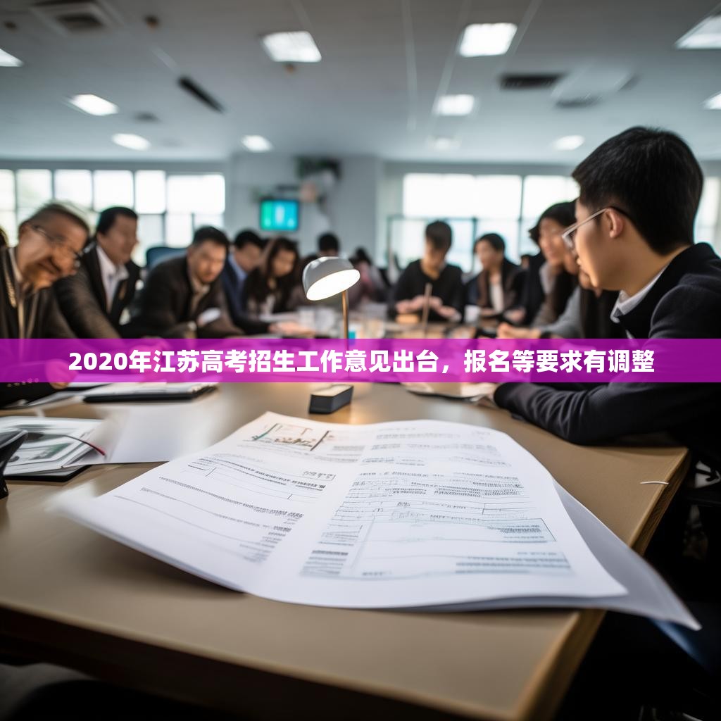 2020年江苏高考招生工作意见出台，报名等要求有调整