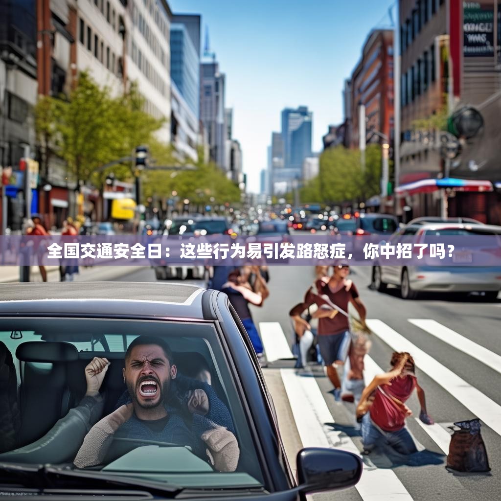 全国交通安全日：这些行为易引发路怒症，你中招了吗？