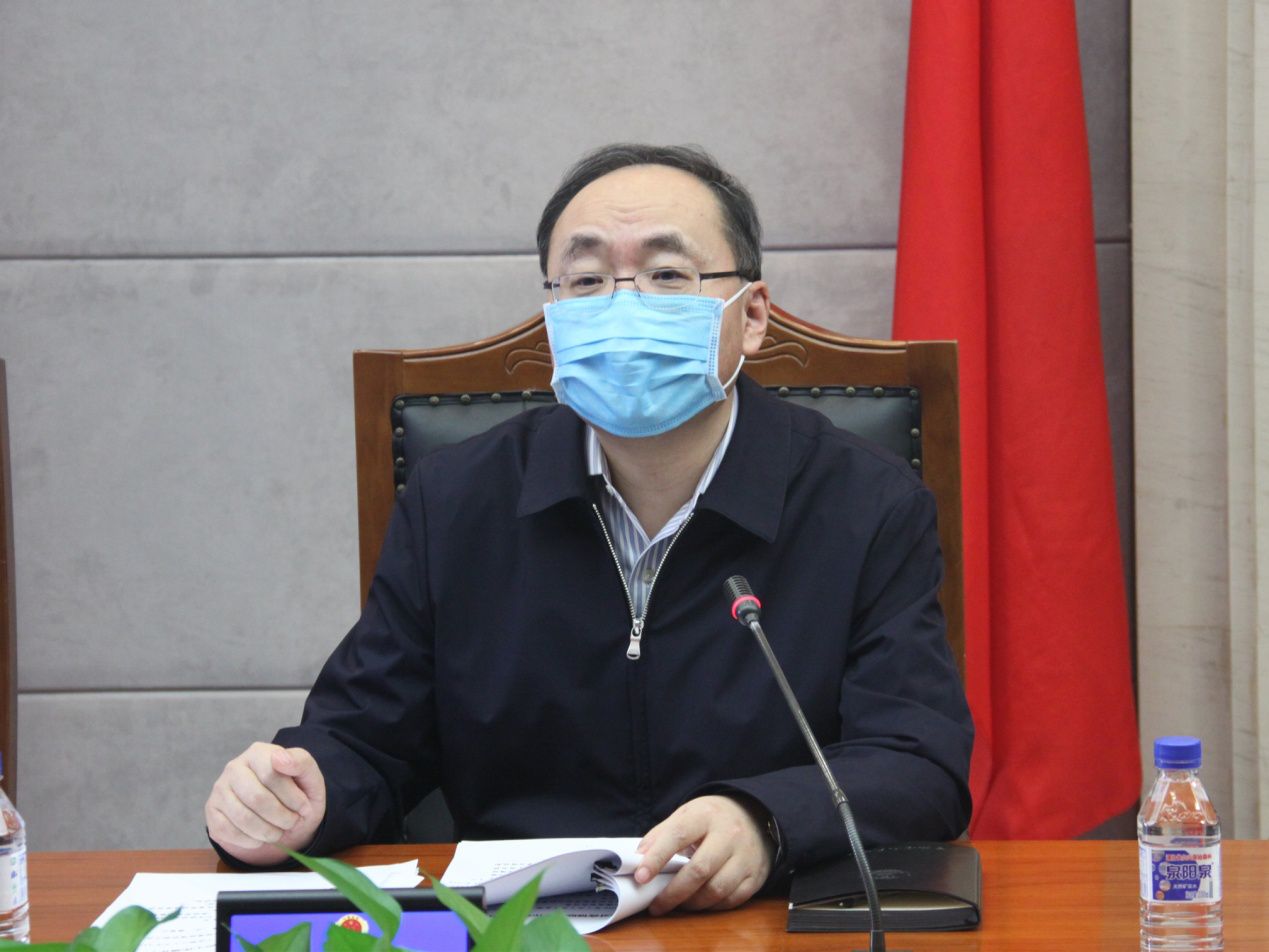 省检察院尹伊君要求疫情防控不松懈，案件办理不等靠