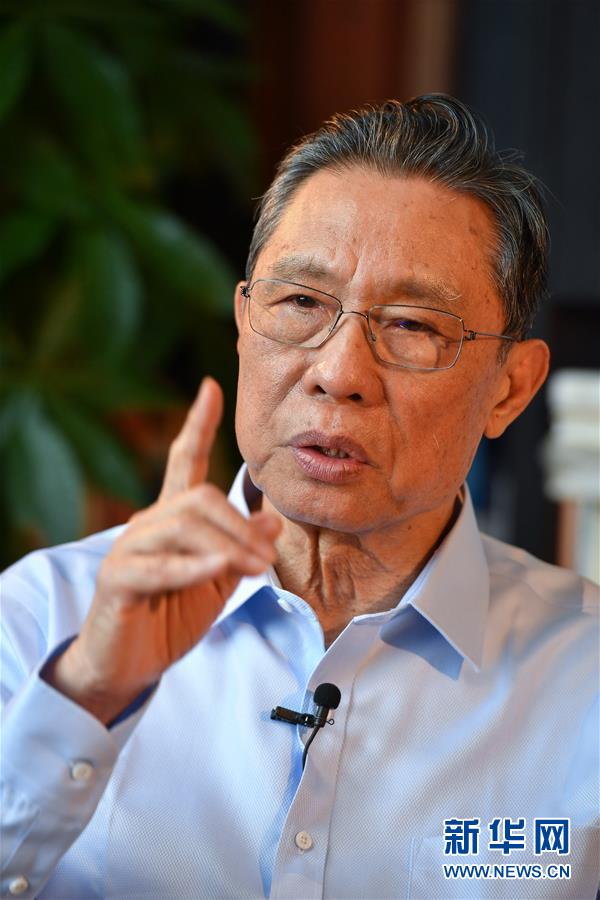 钟南山谈疫情防控:多点局部爆发,重症专家共同努力抢救病人