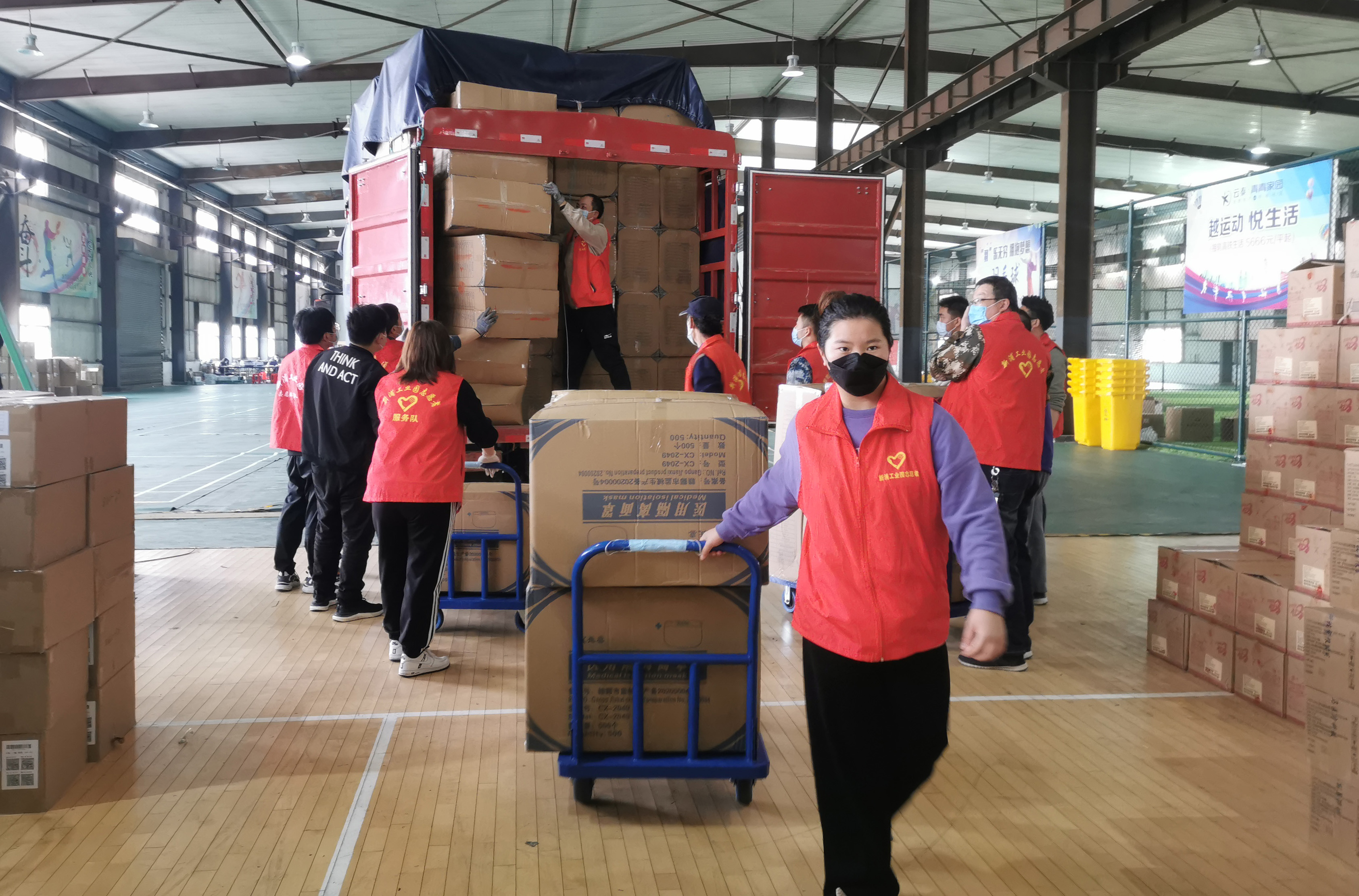 连云港海州区：疫情防控物资保障组全力筑牢防疫屏障