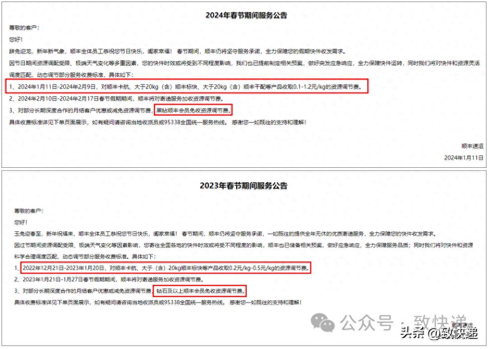 2024年春节快递停运安排：哪些企业不休，收费及放假情况如何？