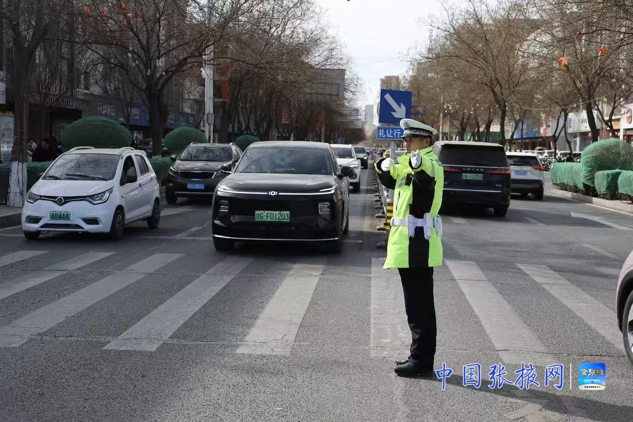 春节张掖交管多维发力保出行安全,严管违章高发时段